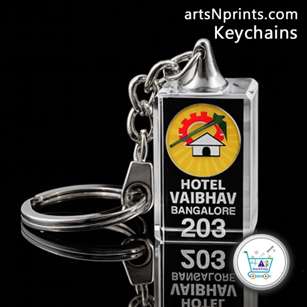 KA Crystal keychain designs online seller artsnprints door delivery nearby bangalore and across India no Cash on Delivery best online prices