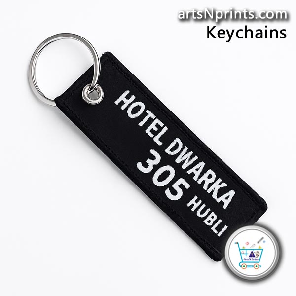KA Fabric keychain designs online seller artsnprints door delivery nearby Hubli bangalore and across India no Cash on Delivery best online prices